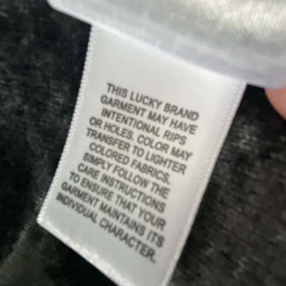 Lucky Brand open-front cardigan size large (Q1) - Picture 7 of 8